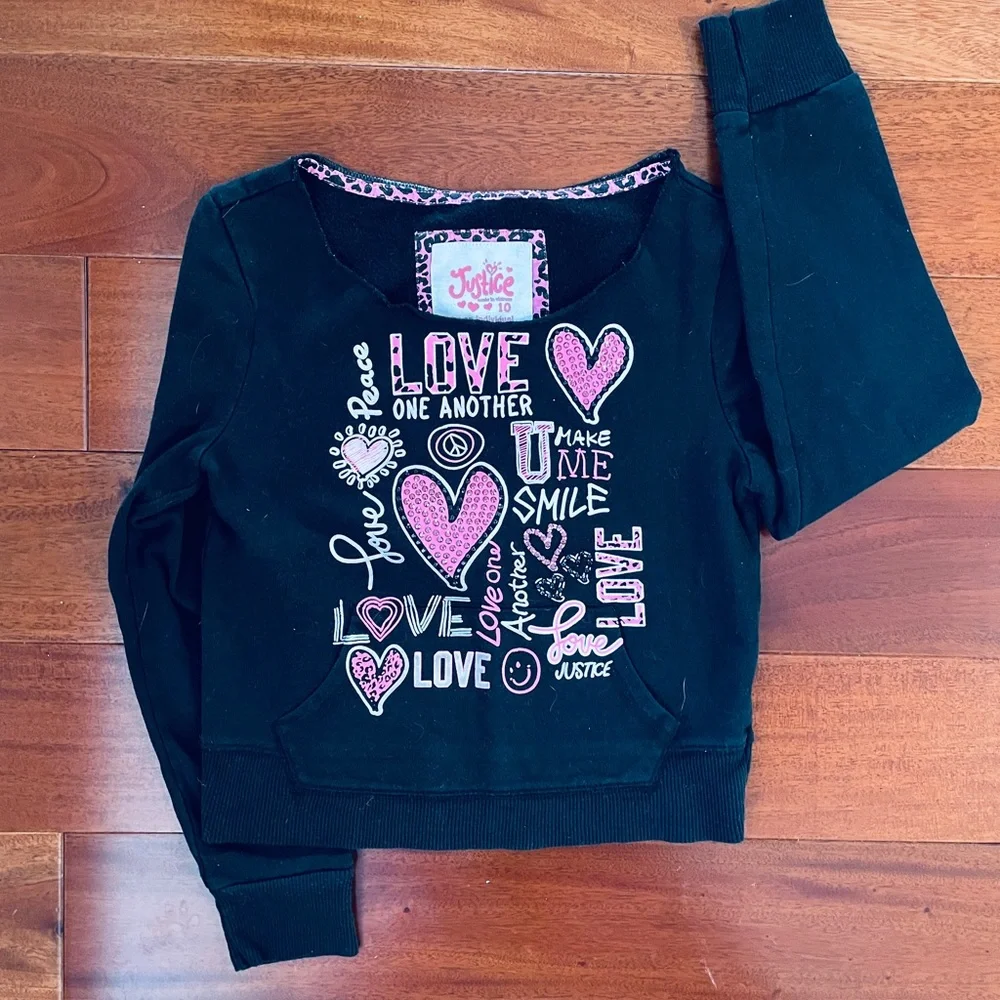 🔥BUNDLE🔥 Justice 8-piece mix & match coordinates sequins Girls size 10